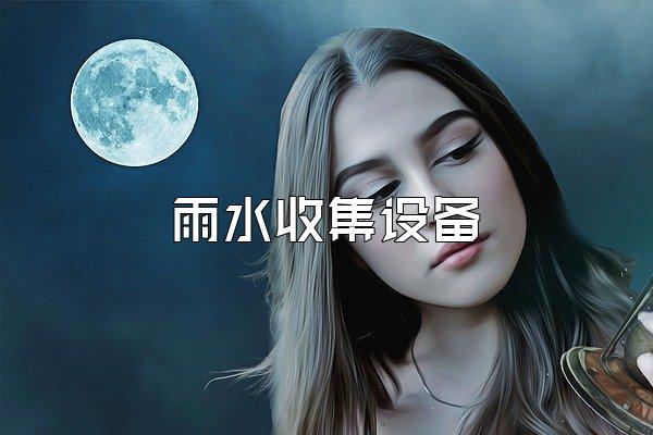 雨水收集设备