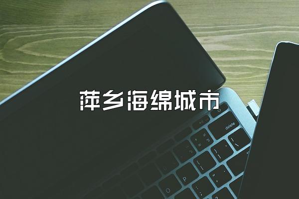 萍乡海绵城市