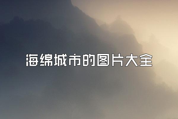海绵城市的图片大全