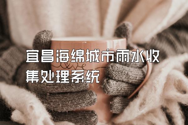 宜昌海绵城市雨水收集处理系统