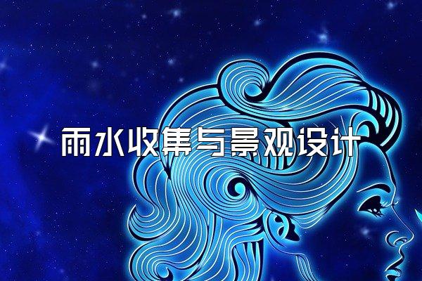 雨水收集与景观设计