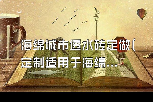 海绵城市透水砖定做(定制适用于海绵城市的透水砖产品)