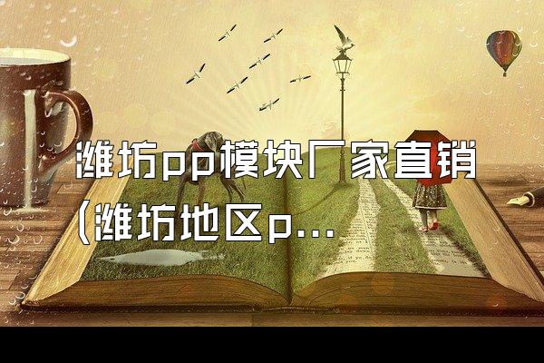 潍坊pp模块厂家直销 (潍坊地区pp模块的直销厂家)