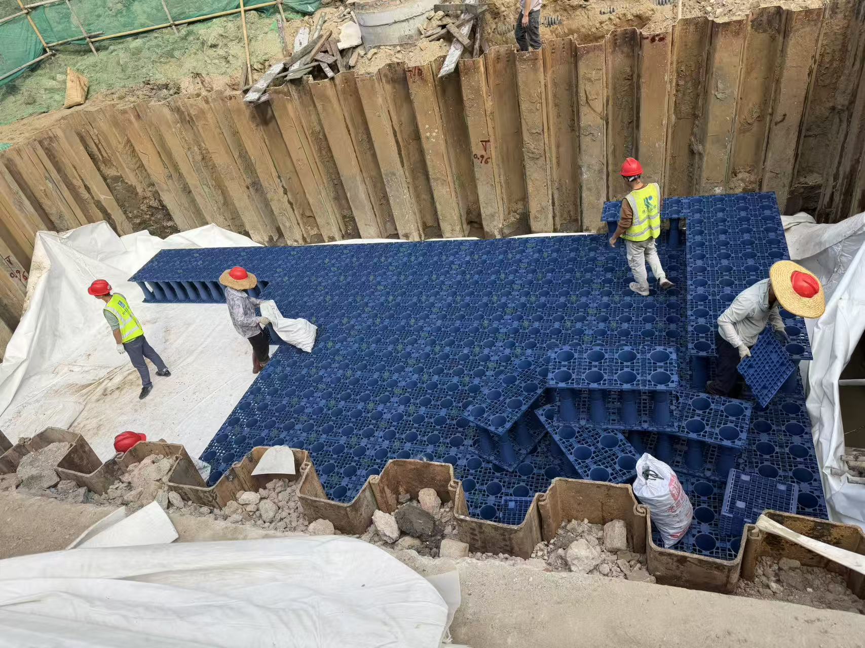 雨水收集模块蓄水池不坍塌的奥秘：西海雨水以源头工厂的匠心铸就安全基石